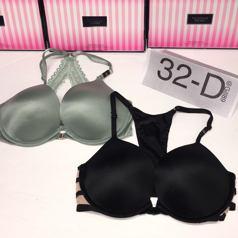 New ❤️2 Victoria Secret very sexy push-up Bra 32D